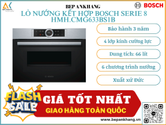  Lò nướng kết hợp Bosch serie 8 HMH.CMG633BS1B - Germany